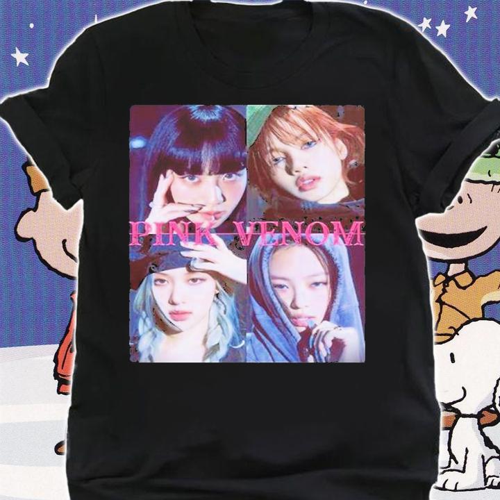 Blackpink Born Pink Pink Venom Shirt t-shirt