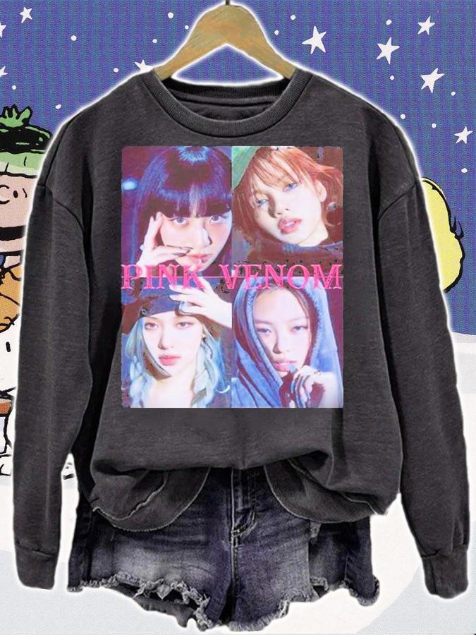 Blackpink Born Pink Pink Venom Shirt t-shirt