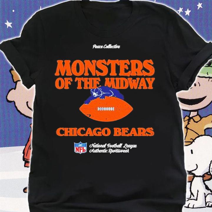 Chicago Bears Monsters Of The Midway NFL Authentic Sportswear Shirt t-shirt shirt