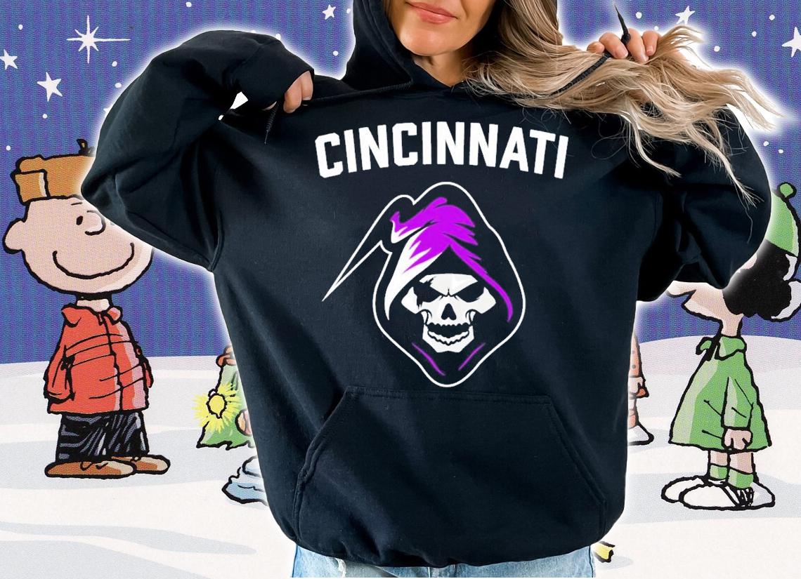 Cincinnati Fear Cincinnati Over Reaper shirt t-shirt hoodie