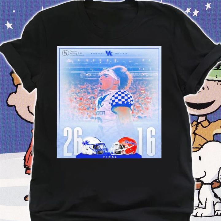 Kentucky Wildcats 26-16 Final Shirt t-shirt