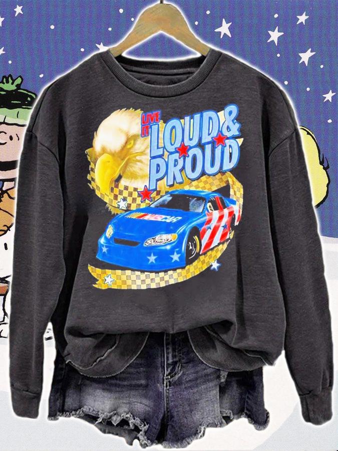 Loud And Proud Racing Vintage Shirt t-shirt