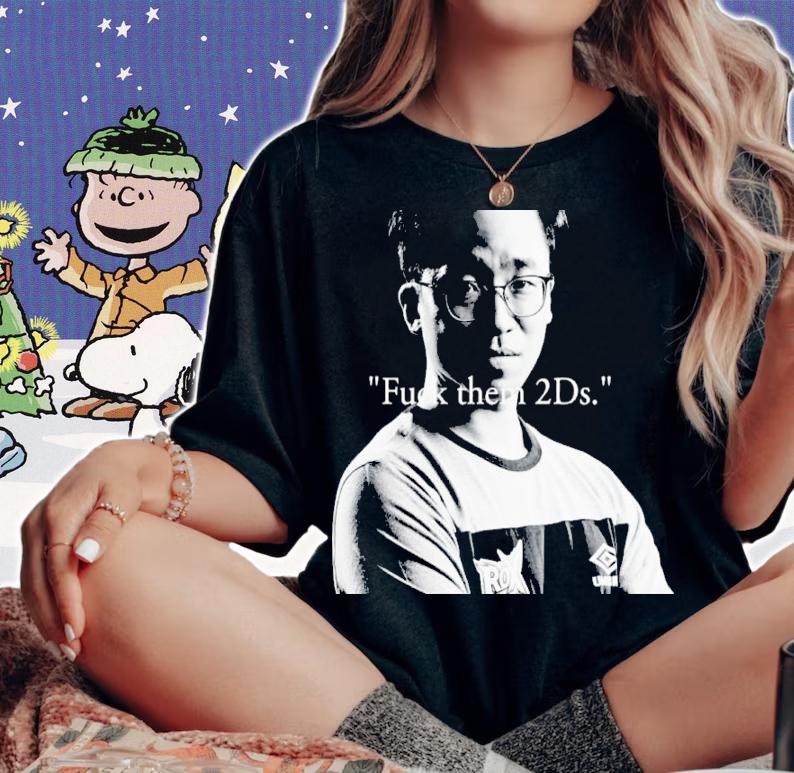 Landon D White Fuck Them 2Ds t-shirt woman shirt