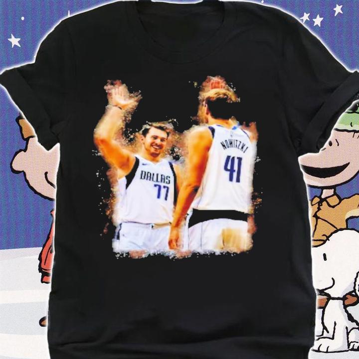 Luka Doncic And Dirk Nowitzki Shirt t-shirt shirt