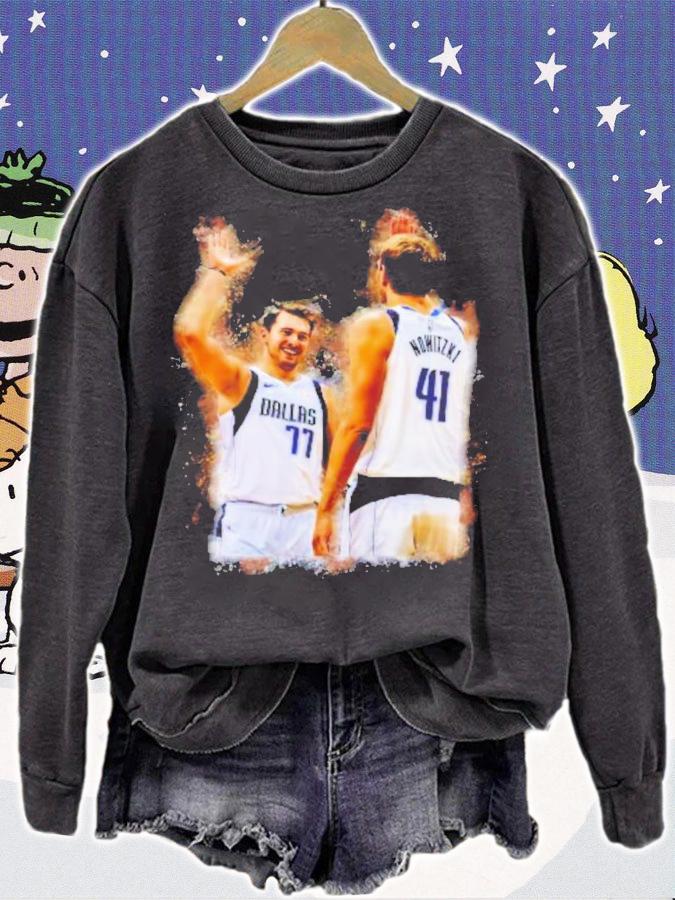 Luka Doncic And Dirk Nowitzki Shirt t-shirt sweatshirt