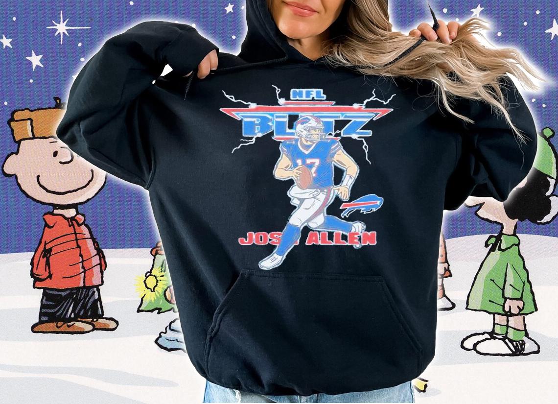 NFL Blitz Bills Josh Allen shirt t-shirt