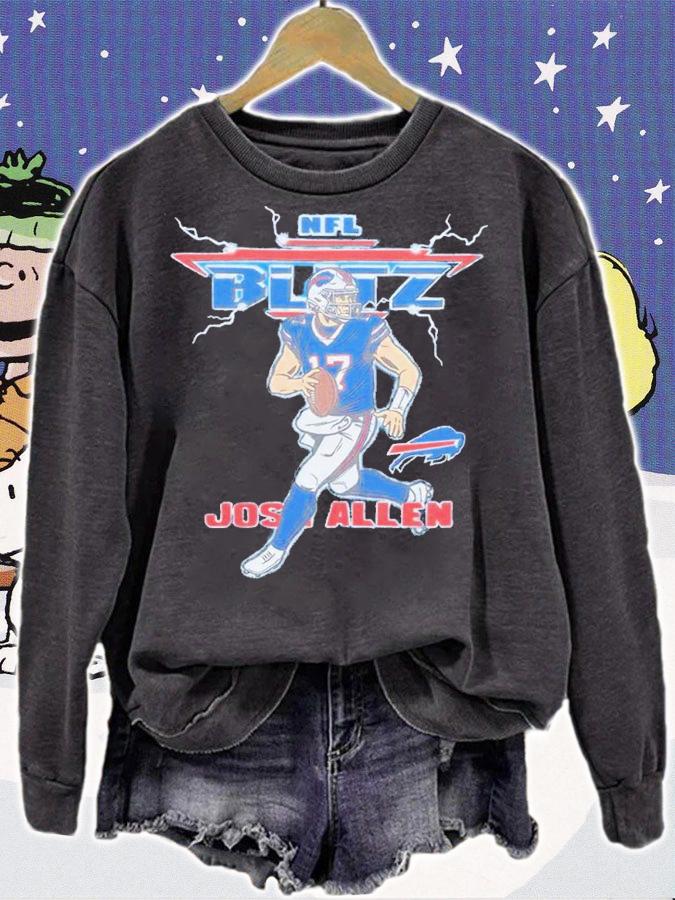 NFL Blitz Bills Josh Allen shirt t-shirt