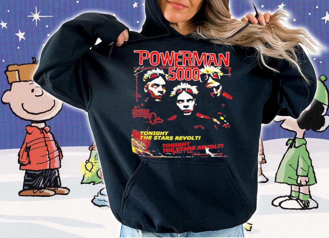 Powerman 5000 Tonight The Stars Revolt shirt t-shirt