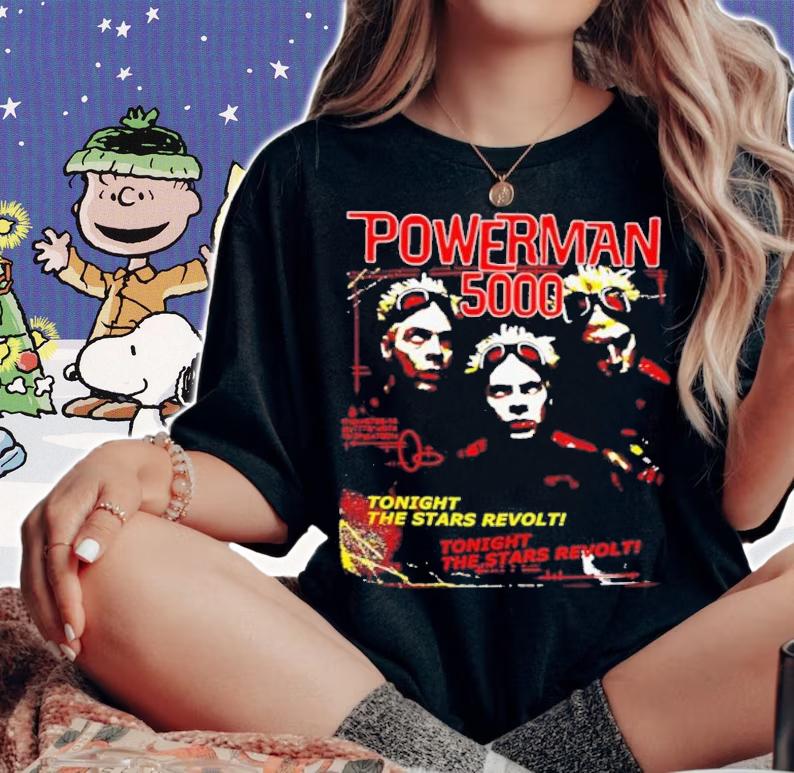 Powerman 5000 Tonight The Stars Revolt shirt t-shirt