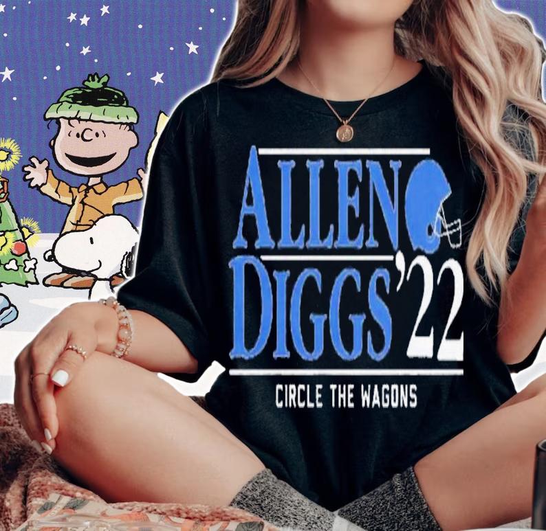 Allen Diggs '22 Circle The Wagons Shirt t-shirt