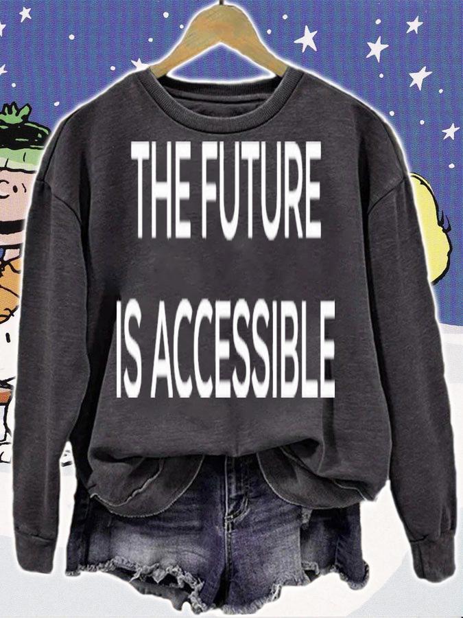 Annie Segarra The Future Is Accessible T-Shirt t-shirt