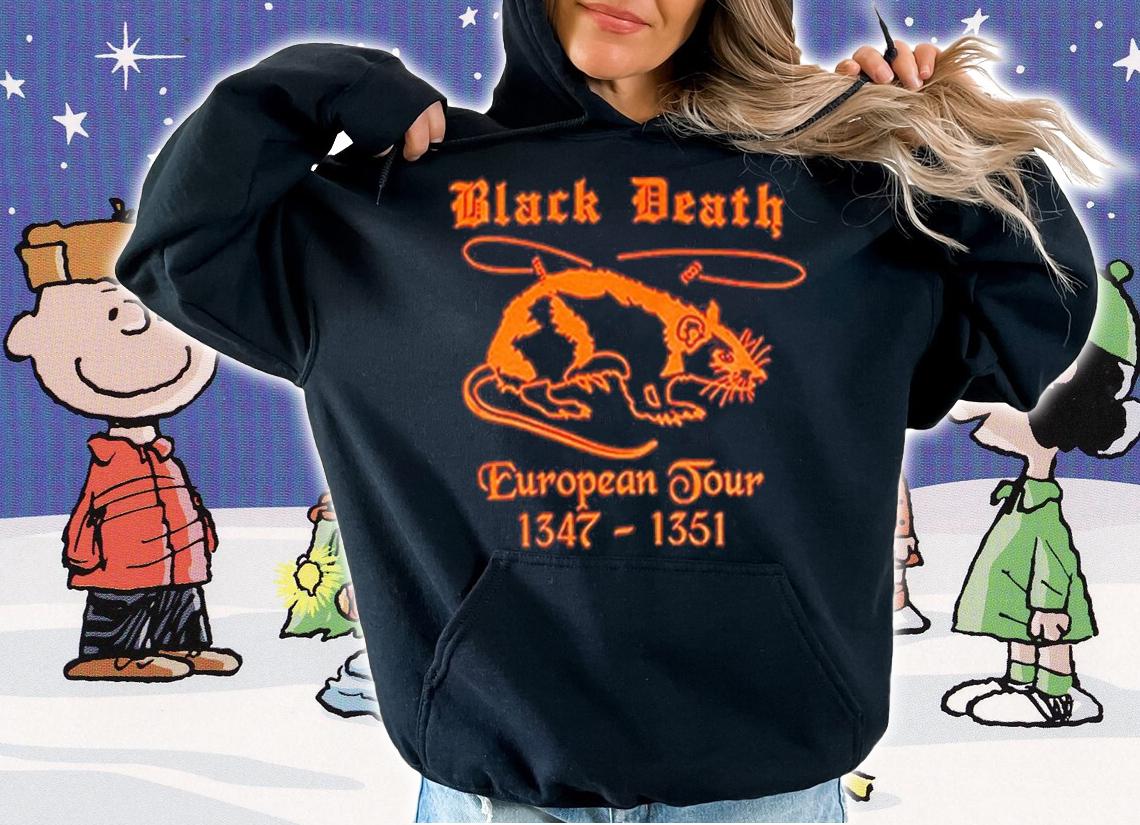 Black Death European Tour Shirt t-shirt