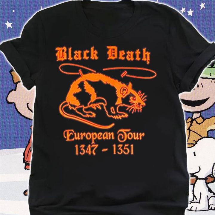 Black Death European Tour Shirt t-shirt