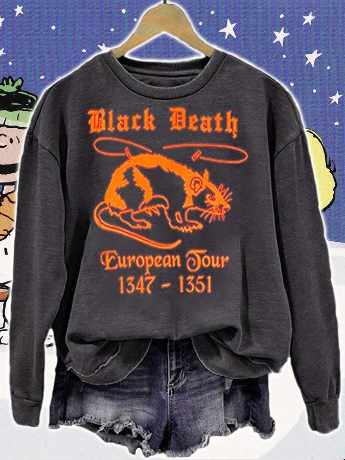 Black Death European Tour Shirt t-shirt