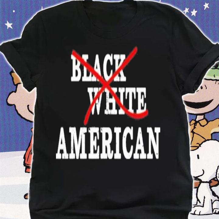Black White American Shirt t-shirt shirt