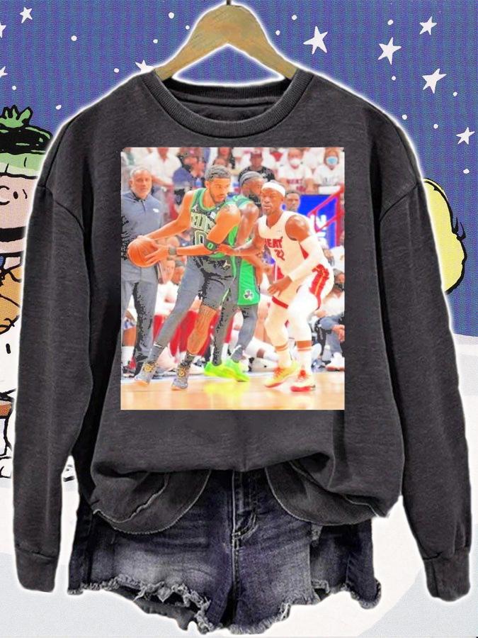 Boston Celtics Jayson Tatum And Jimmy Butler T-Shirt t-shirt sweatshirt