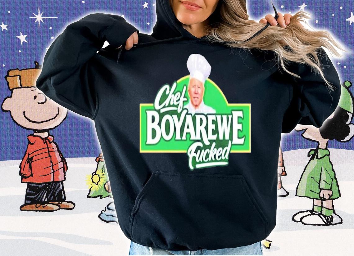 Chef Boyardee Meme Anti Joe Biden T-Shirt t-shirt hoodie