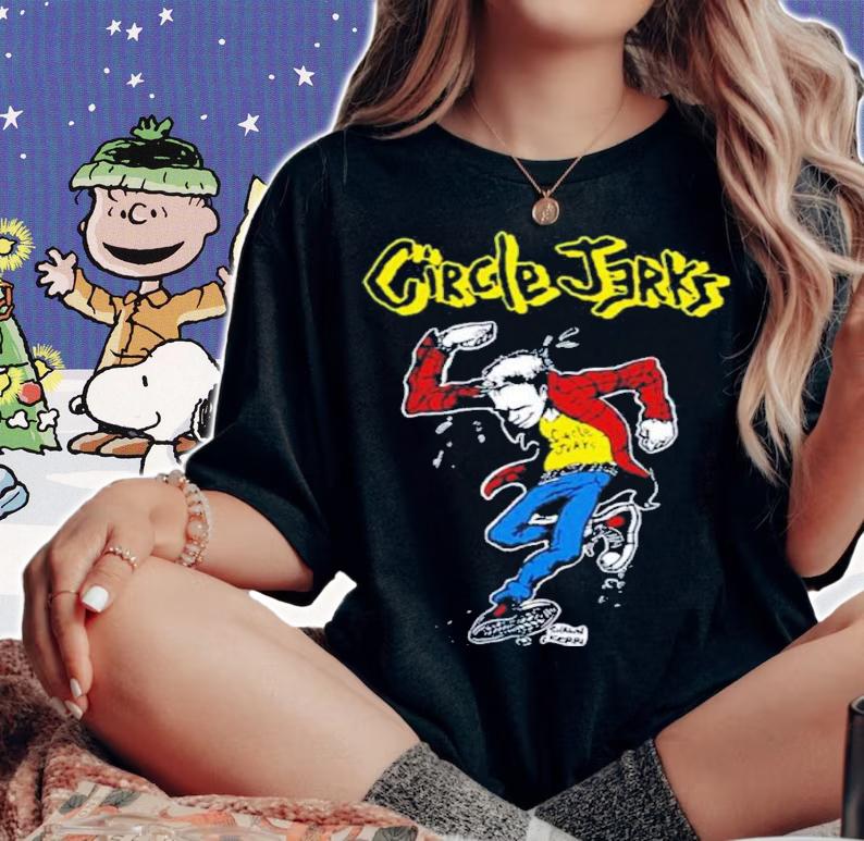 Circle Jerks Tour Shirt t-shirt woman shirt