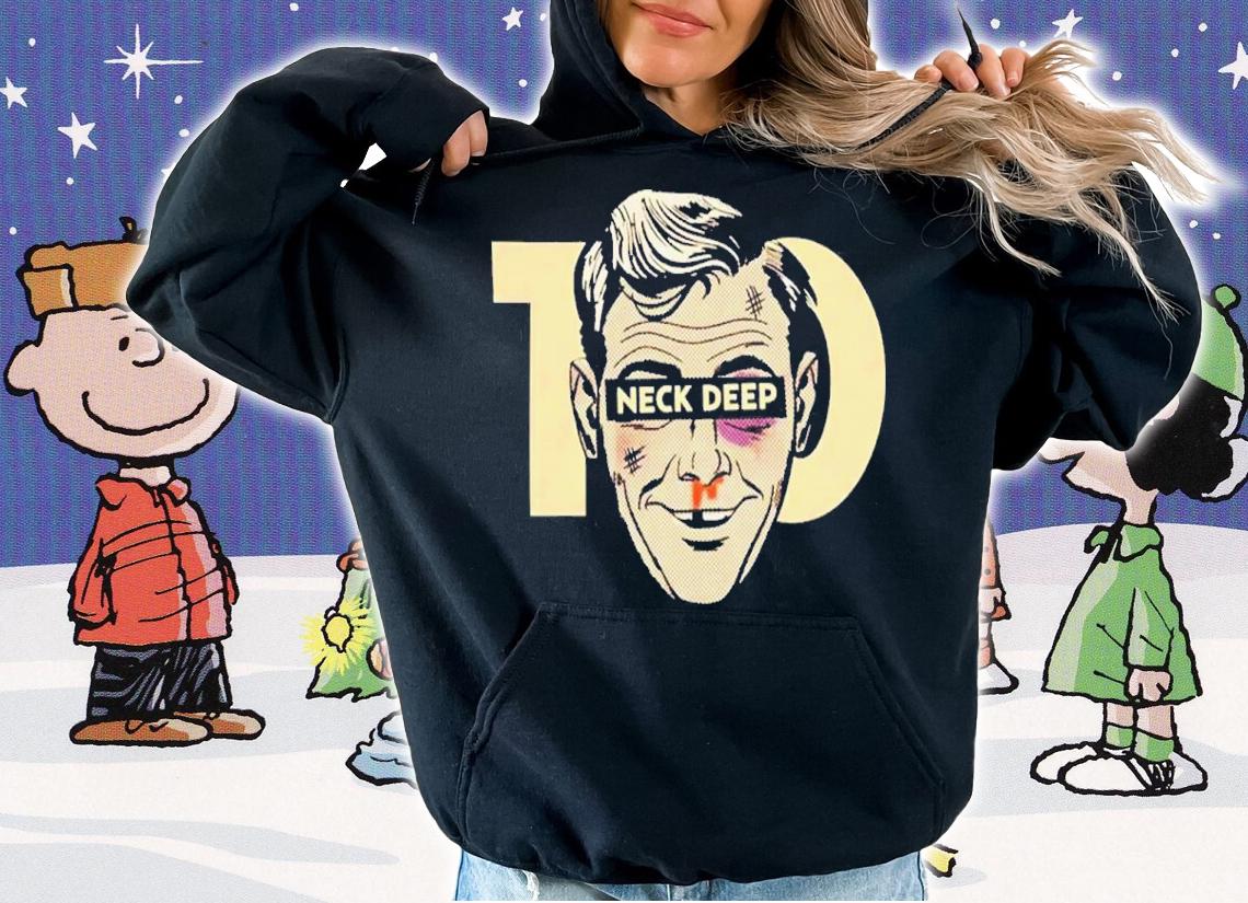 Neck Deep 10 Year Anniversary Neck Deep Rain In July Shirt t-shirt hoodie