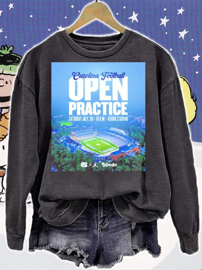 North Carolina Tar Heels Football Open Practice Kenan Stadium Shirt t-shirt sweatshirt