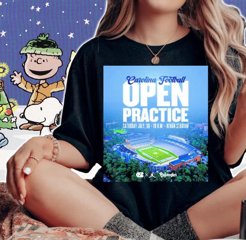 North Carolina Tar Heels Football Open Practice Kenan Stadium Shirt t-shirt woman shirt