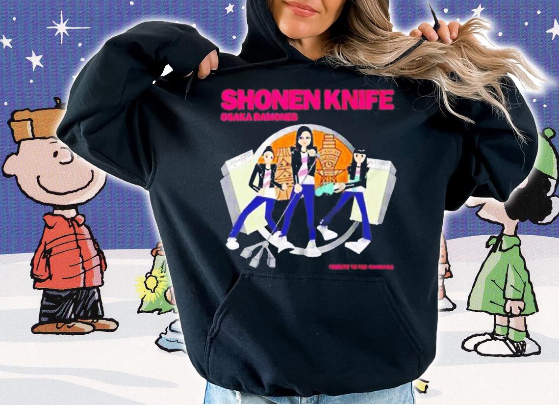 Shonen Knife Osaka Ramones Tribute to Ramones shirt t-shirt