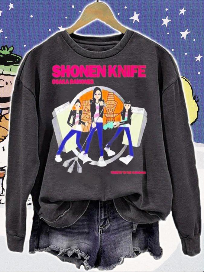 Shonen Knife Osaka Ramones Tribute to Ramones shirt t-shirt