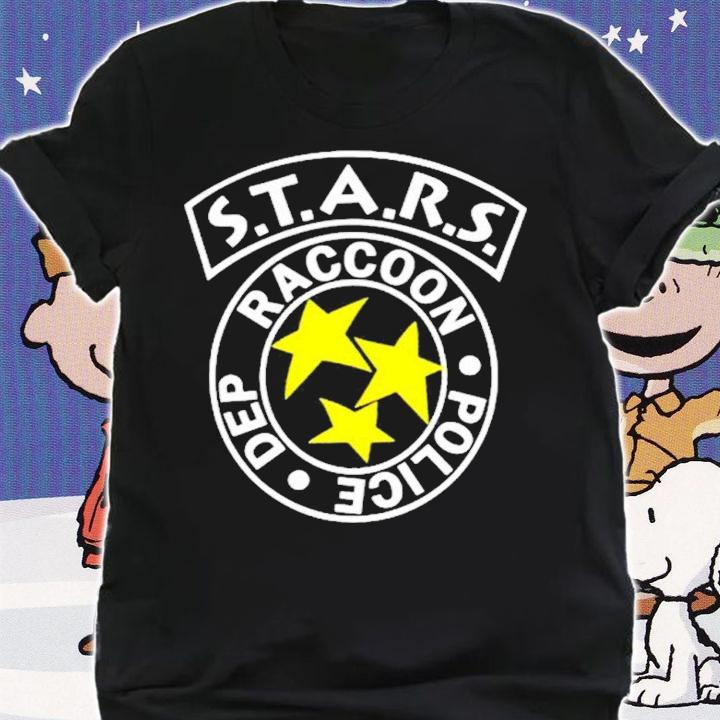 Stars Raccoon Police Dep shirt t-shirt shirt