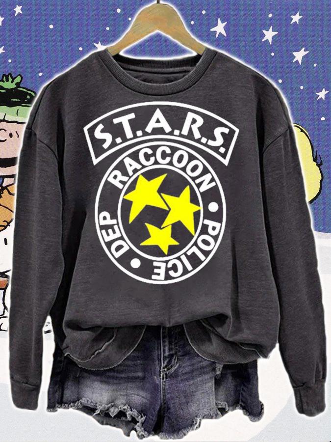 Stars Raccoon Police Dep shirt t-shirt sweatshirt