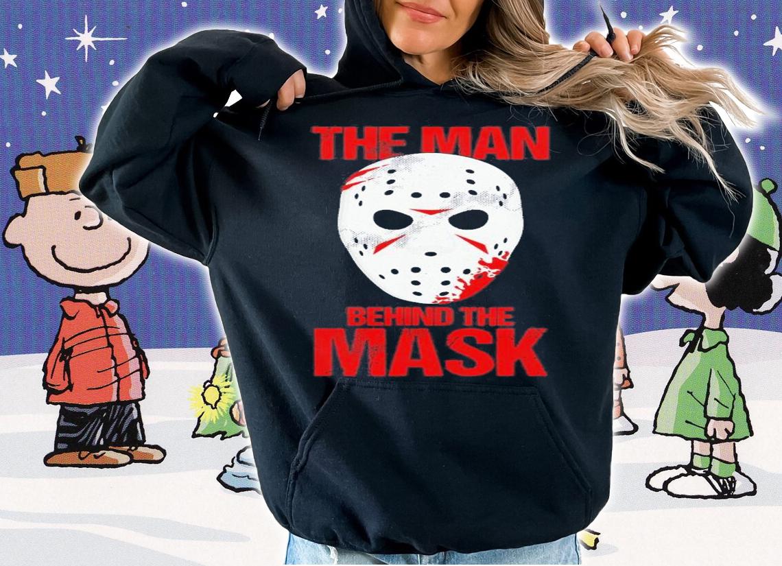 The Man Behind The Mask Lazy Halloween Costume Horror Movie T-Shirt t-shirt