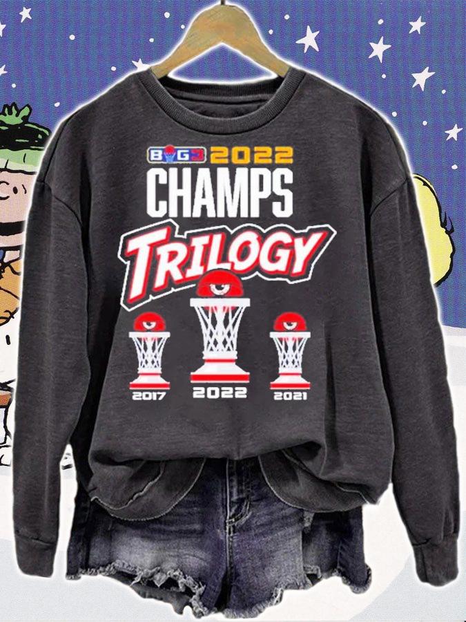 Trilogy 2022 BIG3 Champions 2017-2022 T-Shirt t-shirt sweatshirt