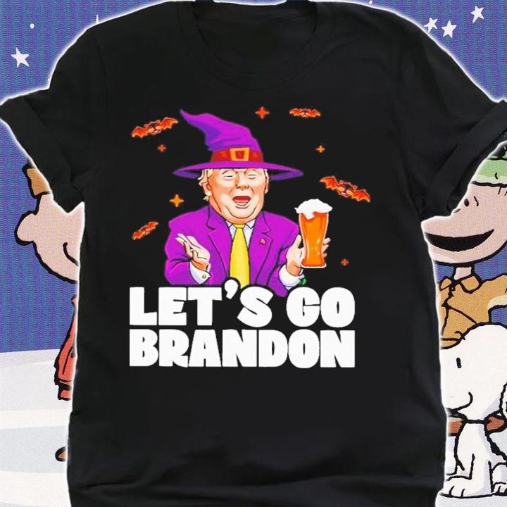 Trump Let's Go Brandon Halloween Shirt t-shirt shirt