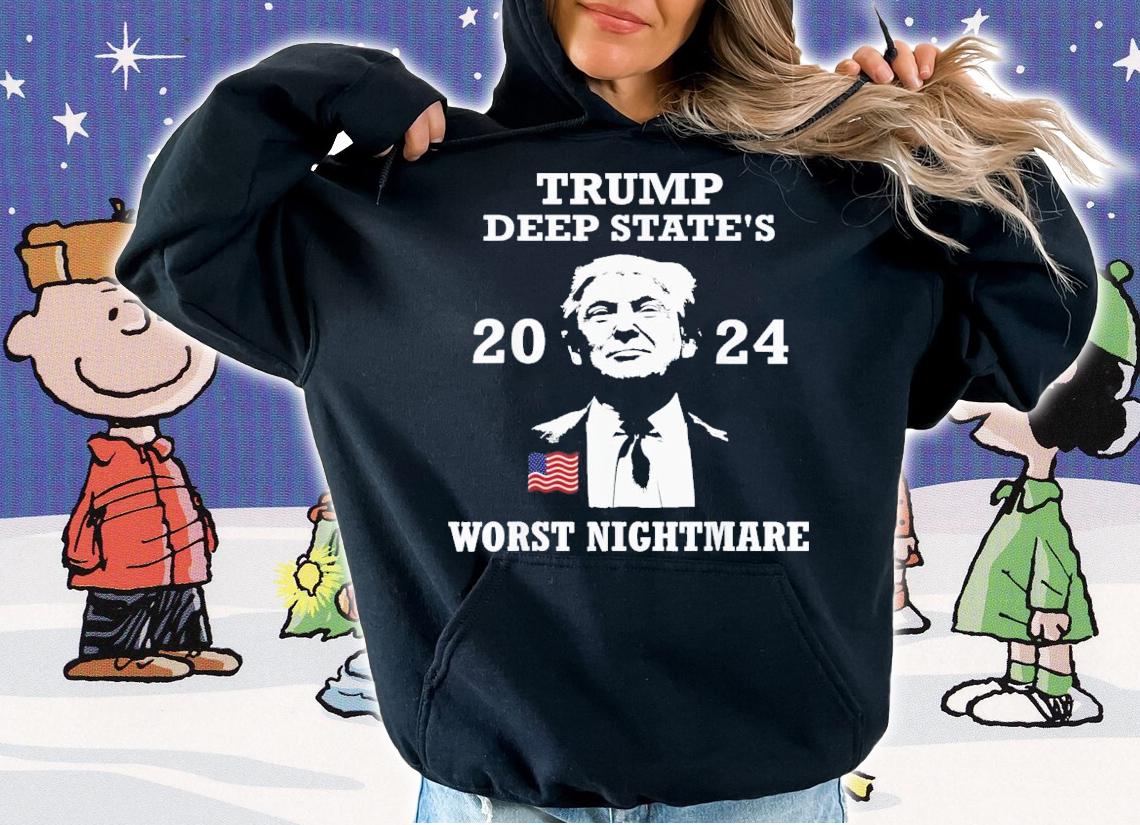 Democrat Deep State Nightmare President Donald Trump 2024 T-Shirt t-shirt