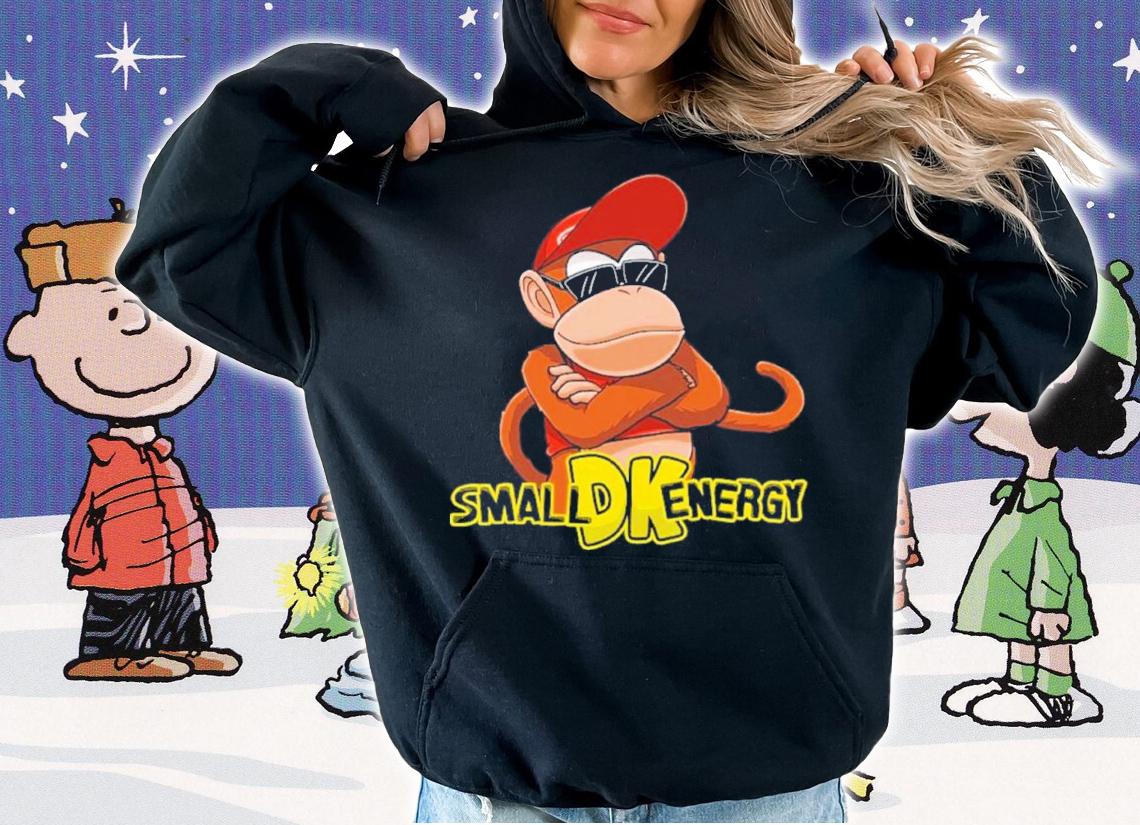 Diddy Kong Small DK Energy Shirt t-shirt hoodie