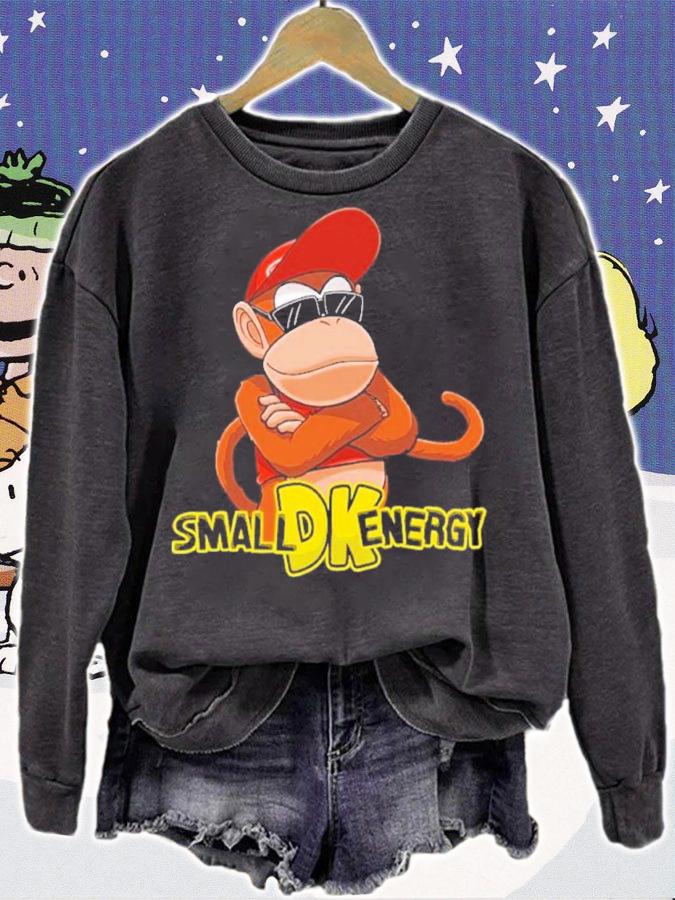 Diddy Kong Small DK Energy Shirt t-shirt sweatshirt