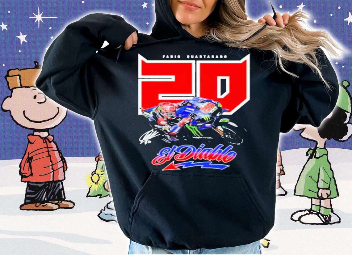 Fabio Quartararo El Diablo 20 Signature Shirt t-shirt