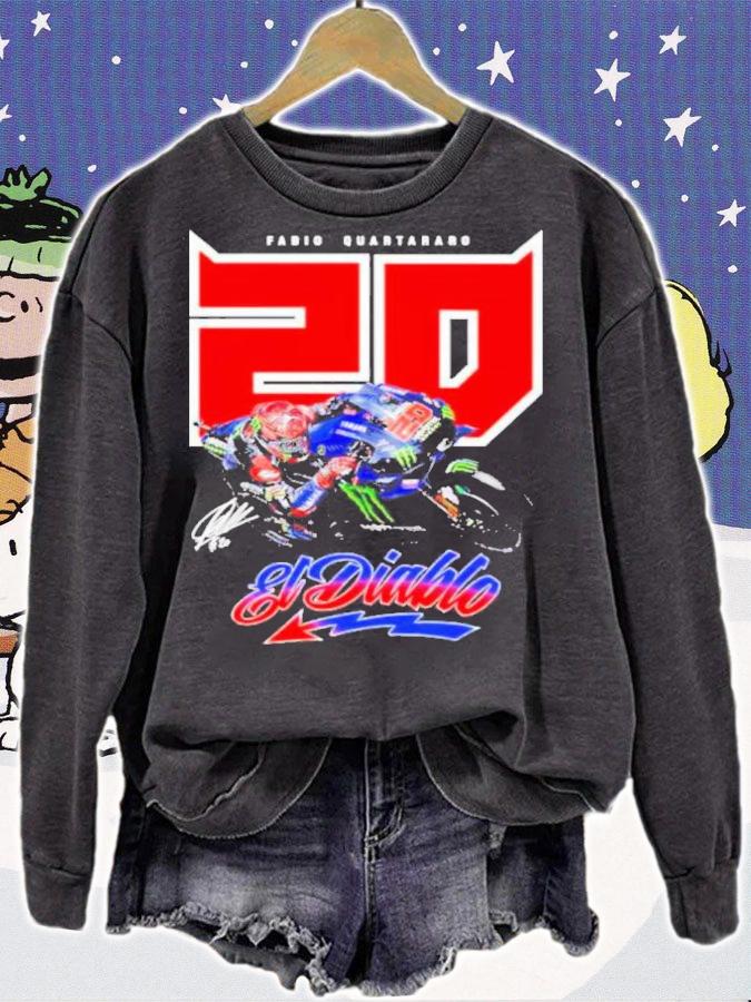 Fabio Quartararo El Diablo 20 Signature Shirt t-shirt