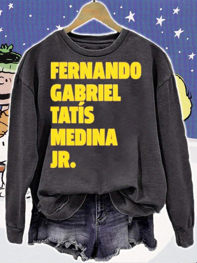 Fernando Gabriel Tats Medina Jr Shirt t-shirt