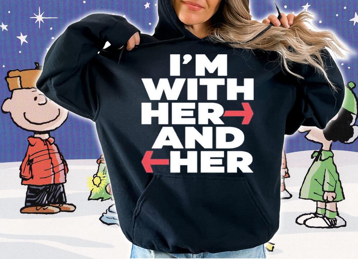 I'm With Her And Her Rob Van Dam Wrestlingifs Therealrvd Shirt t-shirt hoodie