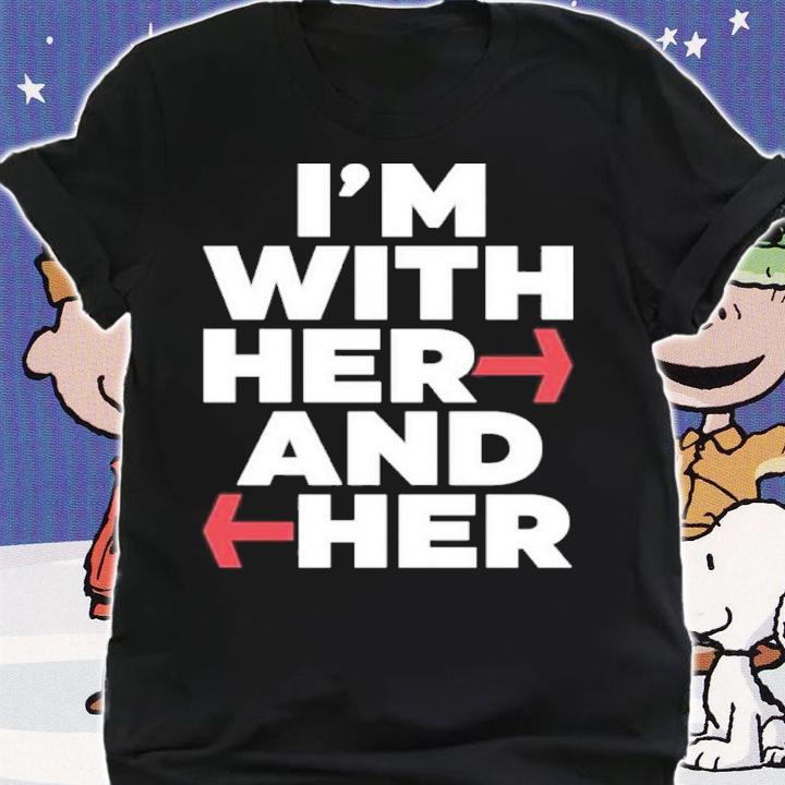 I'm With Her And Her Rob Van Dam Wrestlingifs Therealrvd Shirt t-shirt shirt