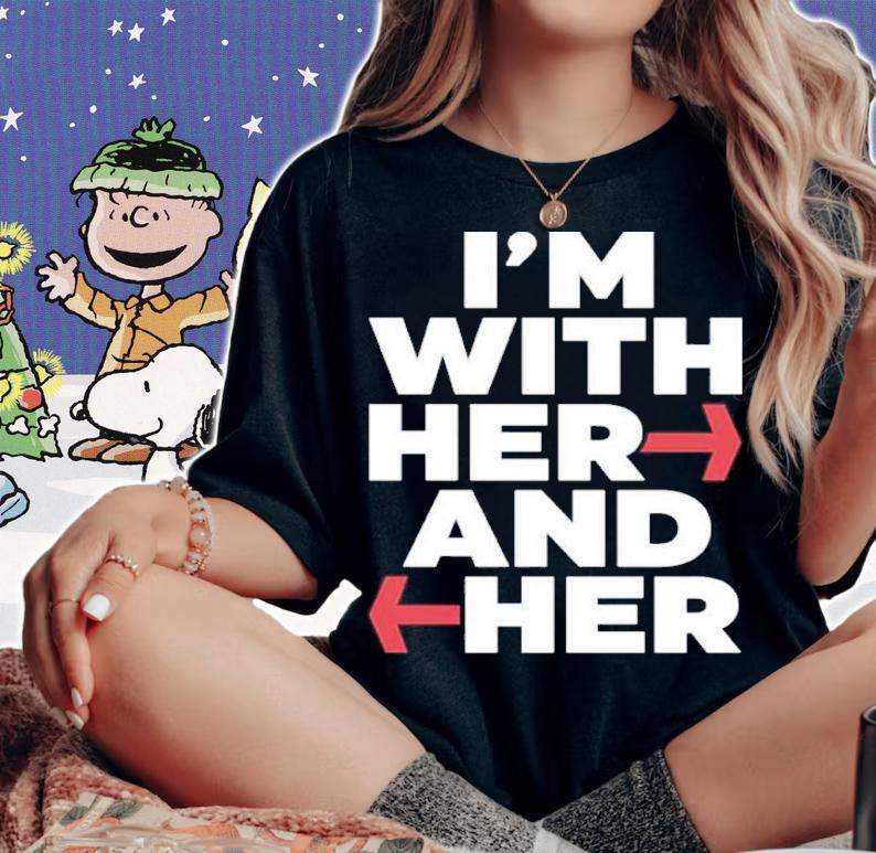 I'm With Her And Her Rob Van Dam Wrestlingifs Therealrvd Shirt t-shirt woman shirt