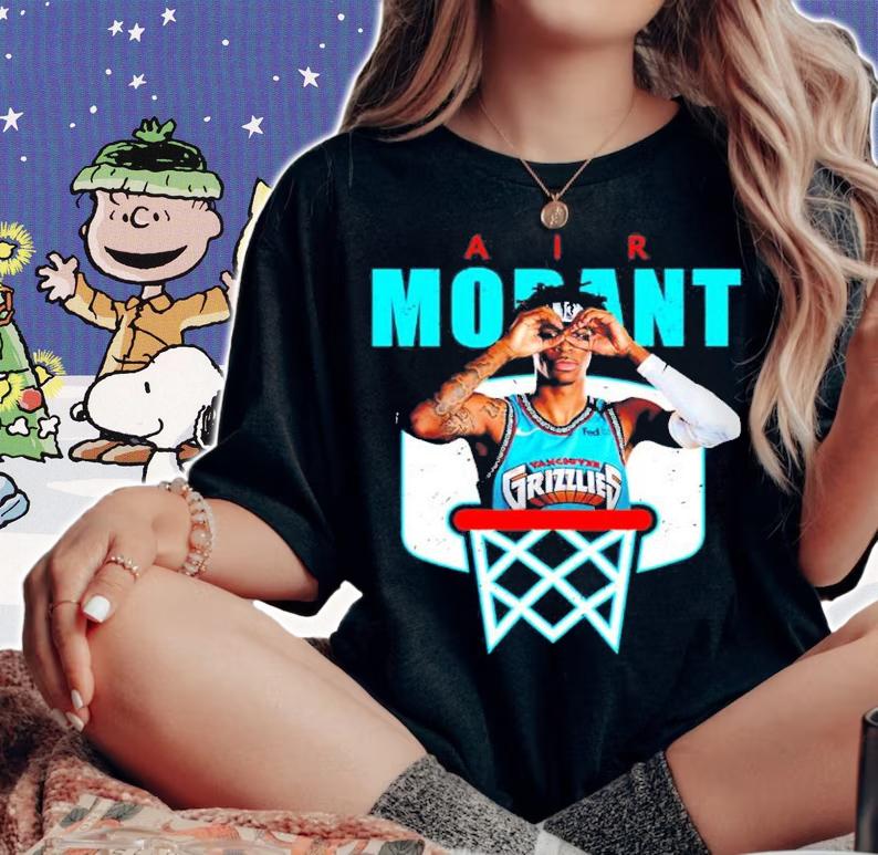 Ja Morant Air Ja Memphis Basketball T-Shirt t-shirt woman shirt