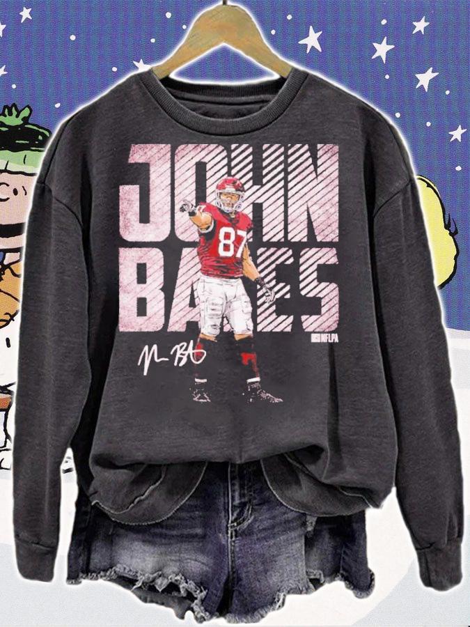 John Bates Washington Vertical Football Shirt t-shirt sweatshirt