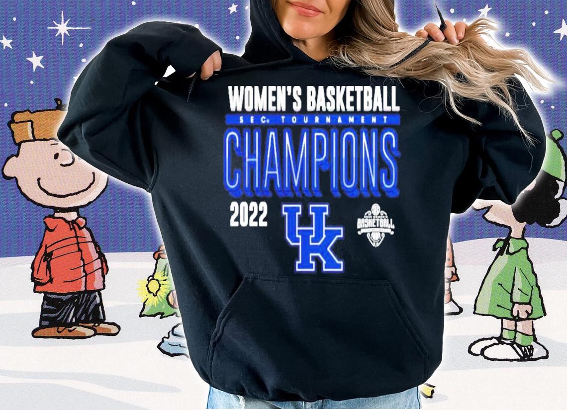 Kentucky Wildcats 2022 SEC Women's Basketball Conference Tournament Champions Shirt t-shirt