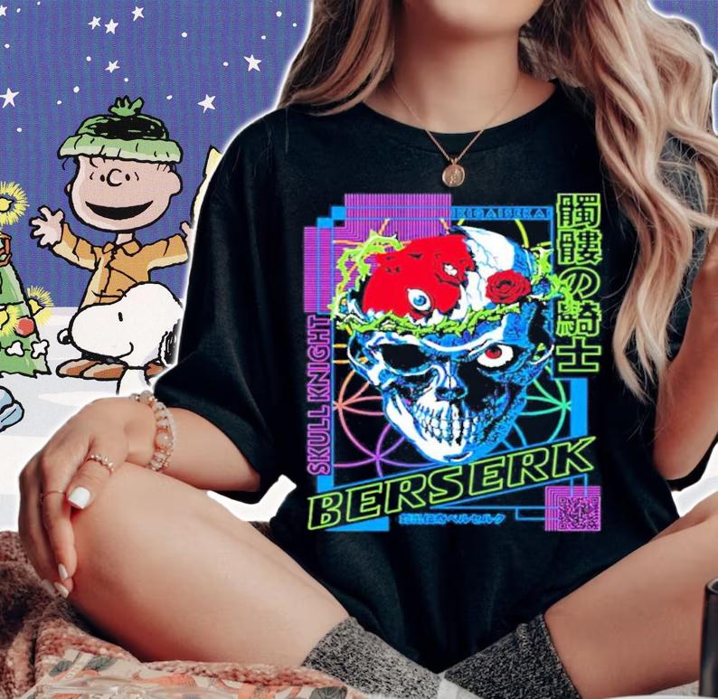 Knight Of The Skull Berserk Shirt t-shirt woman shirt