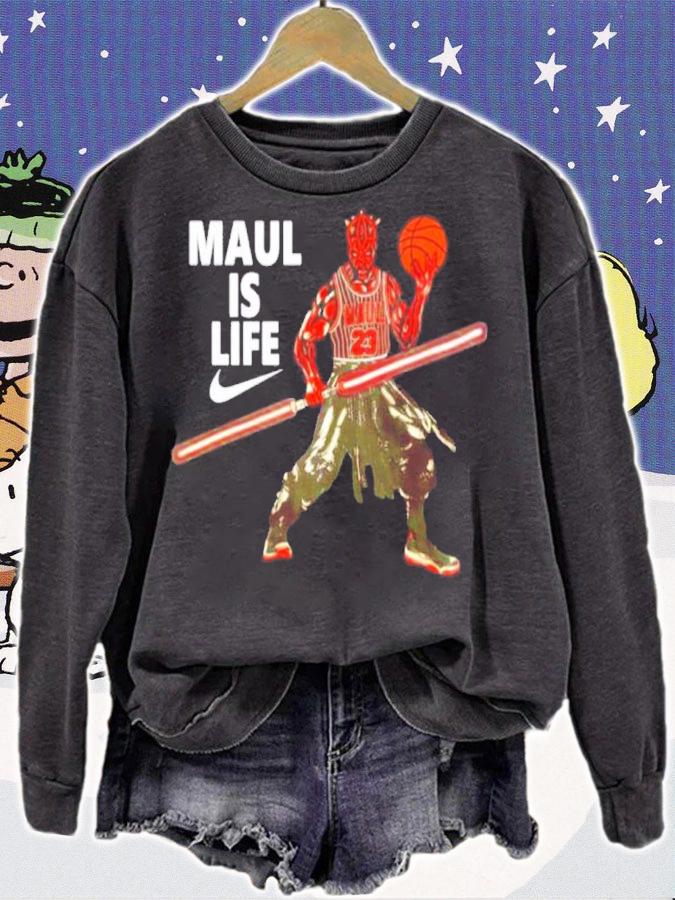 Maul Is Life Space Baller Darth Maul Shirt t-shirt