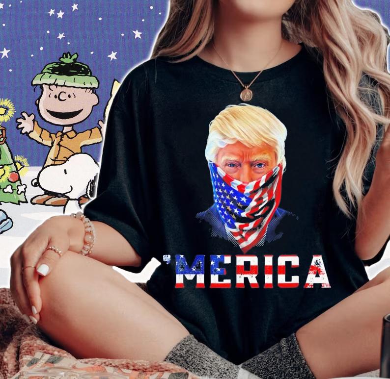 Merica 4th Of July Trump Merica T-Shirt t-shirt woman shirt