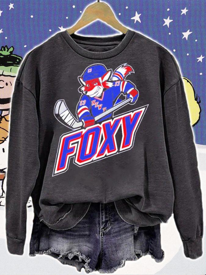 New York Rangers Bobby Farnham Foxy T-Shirt t-shirt sweatshirt