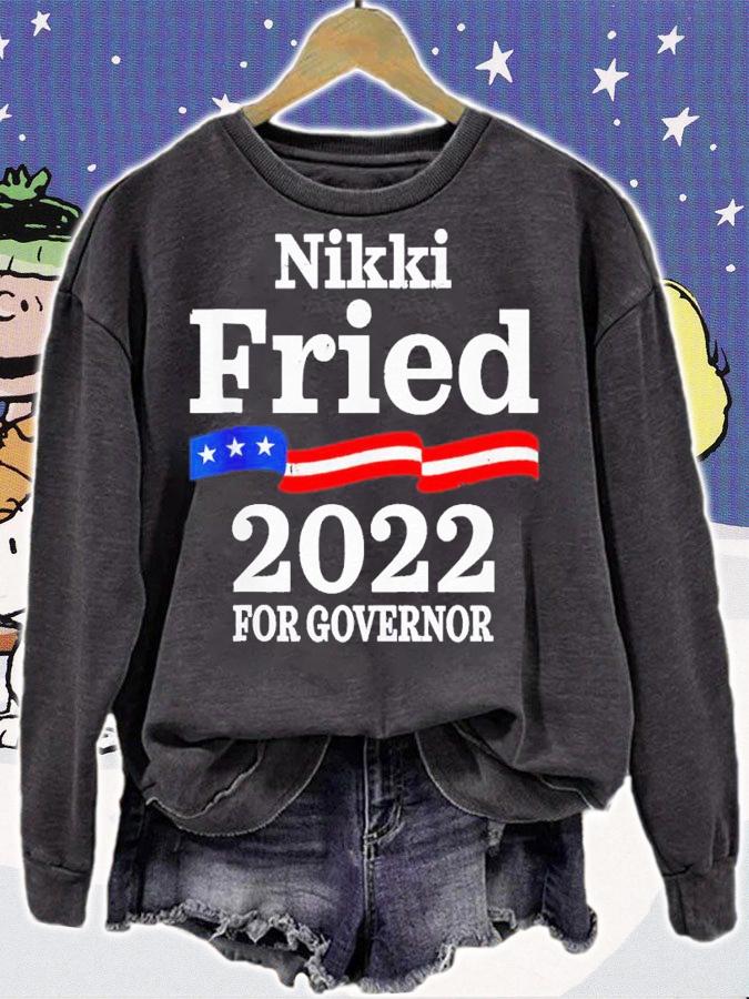 Nikki Fried For Florida Governor 2022 Democratic Campaign Shirt t-shirt