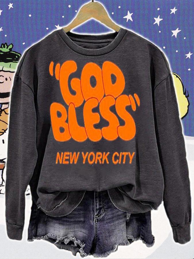 Sal Vulcano God Bless New York City shirt t-shirt